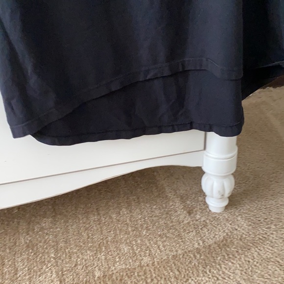 Splendid roll over elastic skirt. High low - Picture 5 of 5